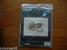 NEW Janlynn Covered Bridge Counted Cross Stitch Kit 