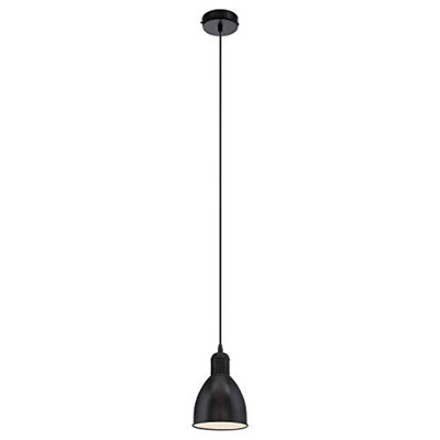 Eglo Perpigo Lampada A Sospensione 1 Fiamma, Acciaio Nero, 16,5 Cm, Con Lampadina LED GU10 Inclusa, Per Sala Da Pranzo O Soggiorno - 3