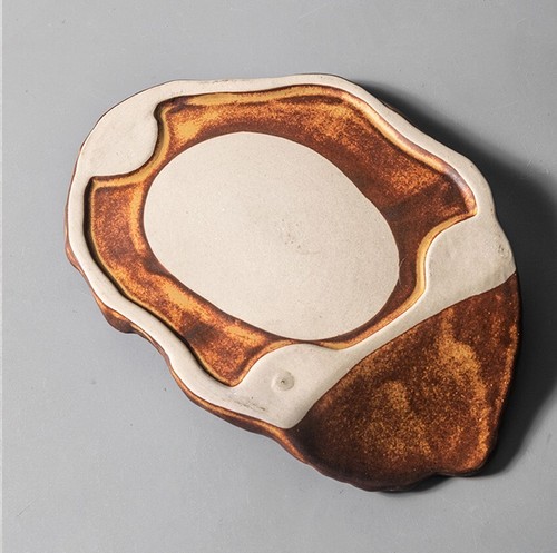 Tlife x Stool Handcrafted Japanese Tree Stump Ceramic Coffee Cup Saucer Set - Picture 5 of 11