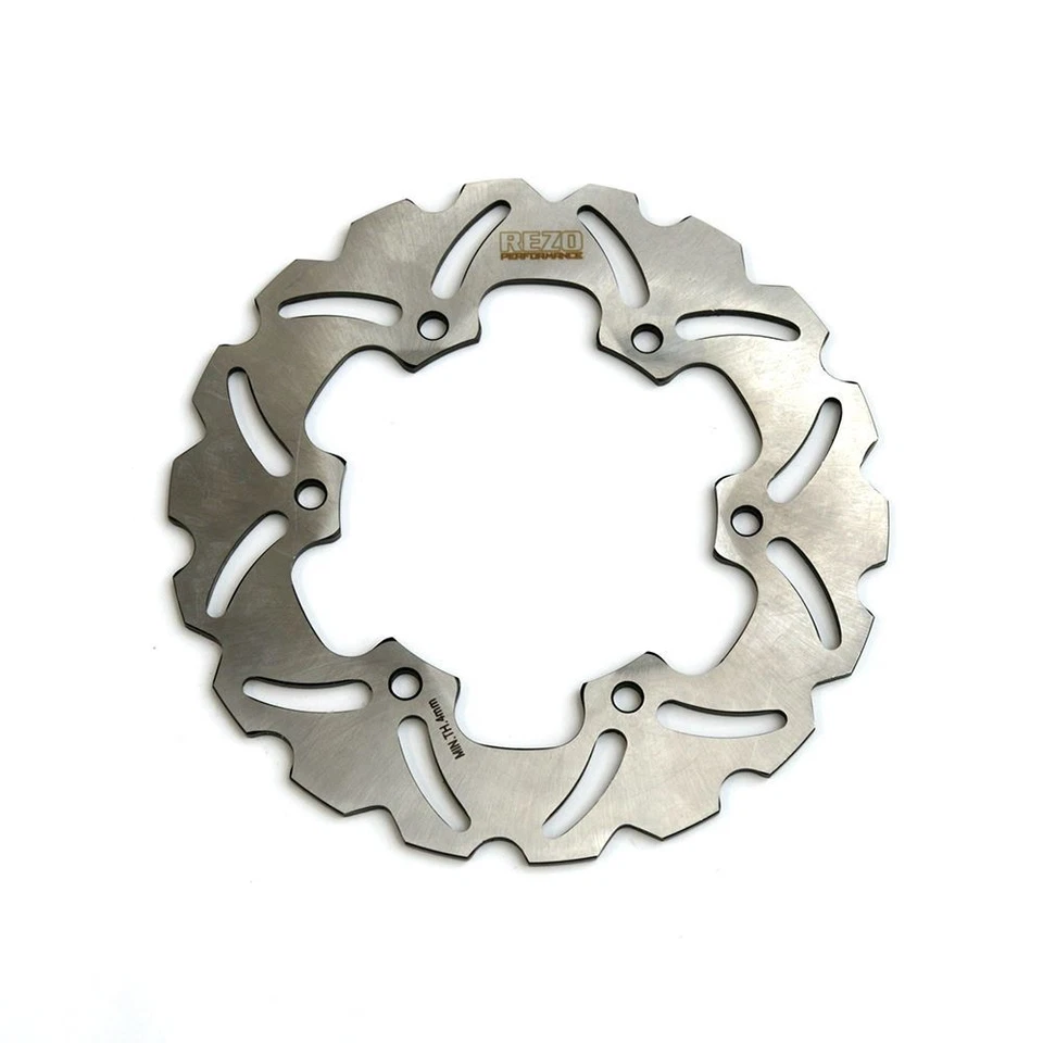 Disco rotor de freno trasero ondulado Rezo para Yamaha YZF-R6 99-02 Foto 2 de 4