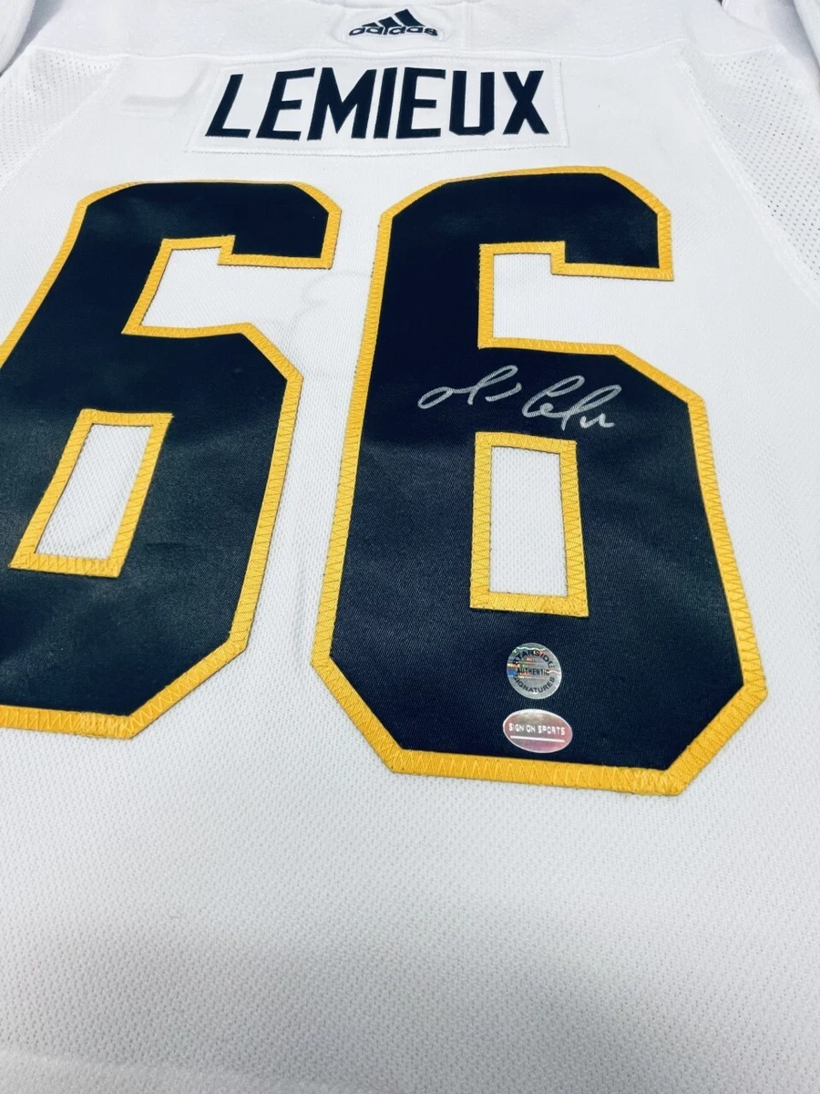 Mario lemieux cheap signed jersey