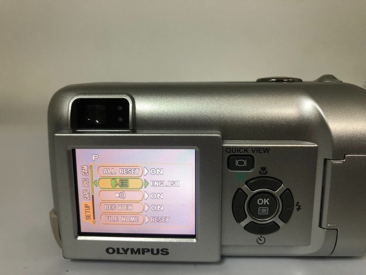OLYMPUS　X-200 Olympus Camedia X-200 Digital Compact Camera Silver Used