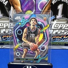 2023 Topps Chrome Cosmic Basketball Colby Jones RC #181