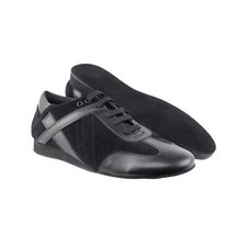 Very Fine Men's Icarus Practice Sneaker for Ballroom Latin Dancing 8 Black