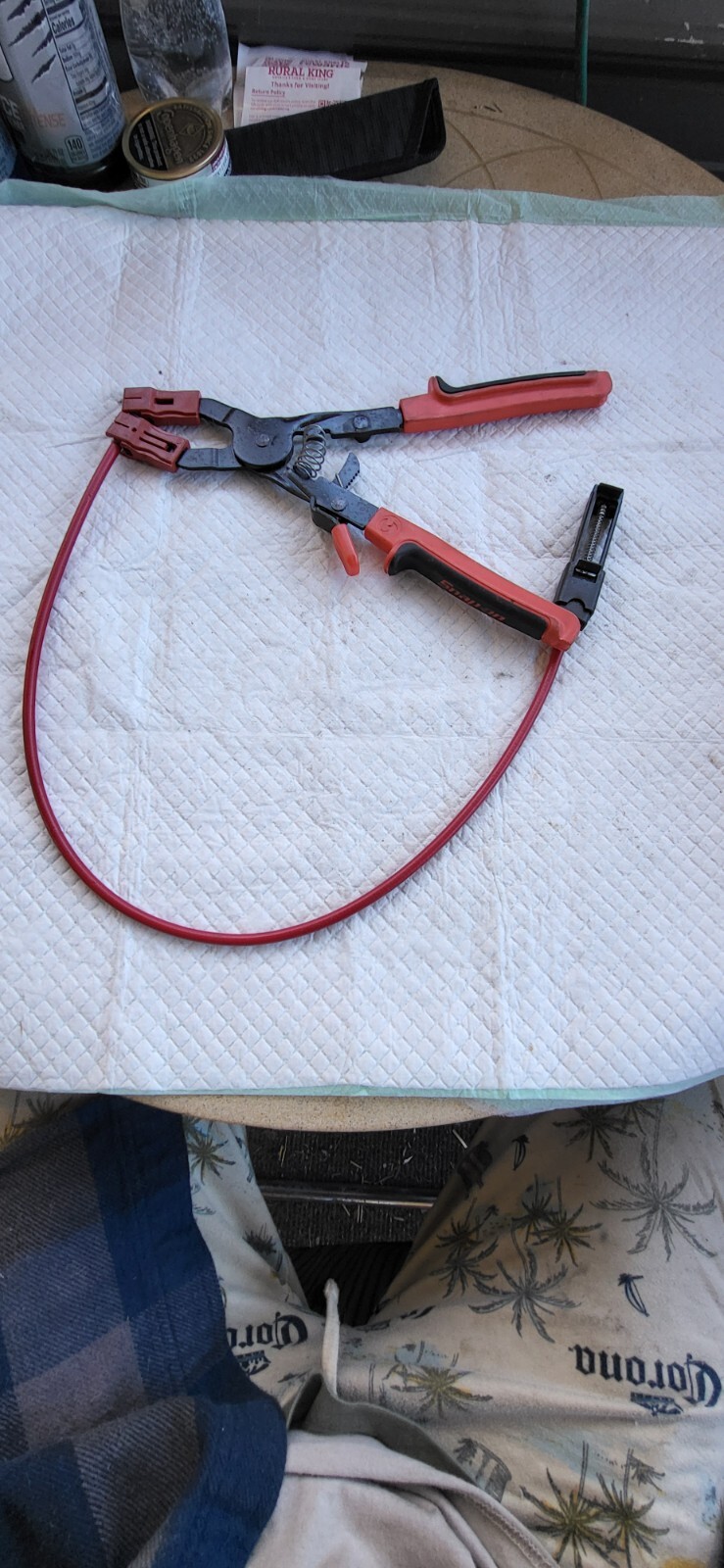 Snap On Ratcheting Hose Clamp Pliers SHCP1B eBay