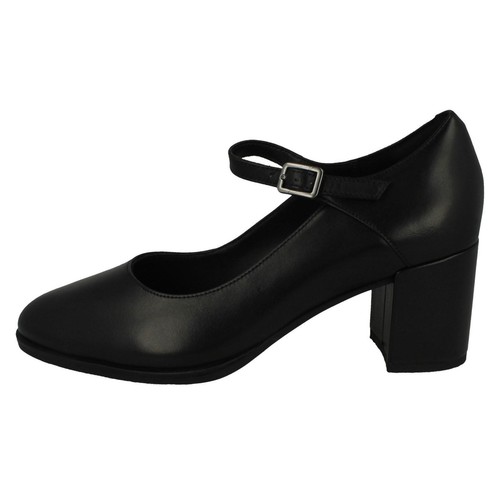 Mujer Clarks ' Freva 55 Tira' Elegante Zapatos de Salón Tacón Medio - D & Ajuste - Imagen 12 de 18