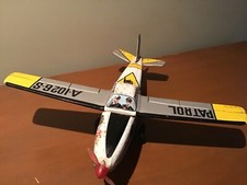 Momoya Shoten Japan Tin Litho Friction Patrol Plane A-1026-S