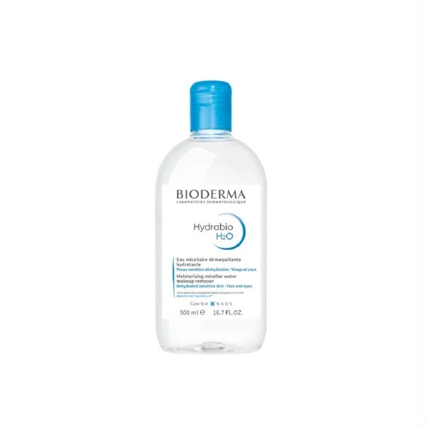 BIODERMA Hydrabio H2O 500ml Befeuchtend Micellar Wasser Makeup Entferner - Bild 2 von 4