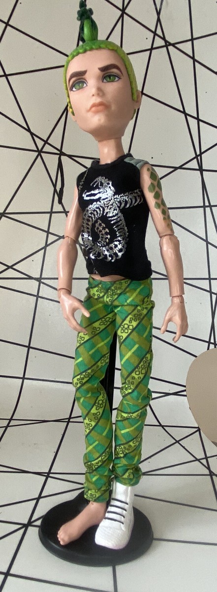 Monster High 2013 Webber Manster Deuce Gorgon Boy Male Doll Figure