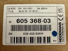 HEIDENHAIN LS 477C 170 5µm linear scale TTLx5 ID 605368-03 new in box