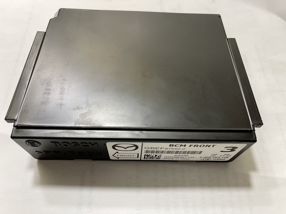 Mazda 6 G L/ GJ / CX5 / 2,2L Front BCM GBEF675X0C | eBay