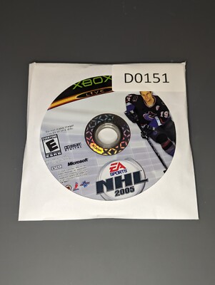 NHL 2005 (Microsoft Xbox, 2004) **DISC ONLY**