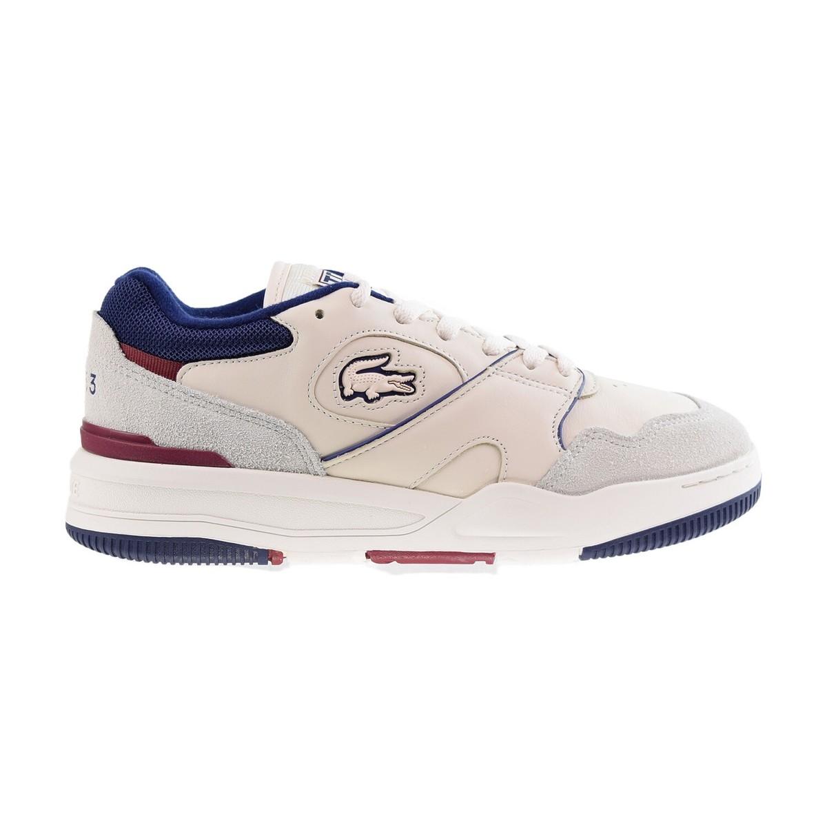 Lacoste Shoes Lacoste Missouri Blanche Et Bleu Lacoste Lineshot