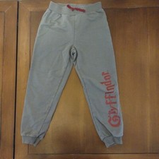 Harry Potter Pajamas Gryffindor Size 7 Pants Wizarding World Lt Grey Heather PJs