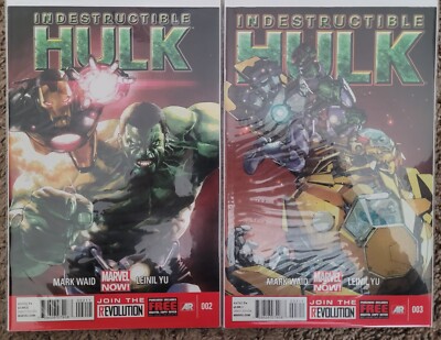 Indestructible Hulk #2,3 Marvel Comics