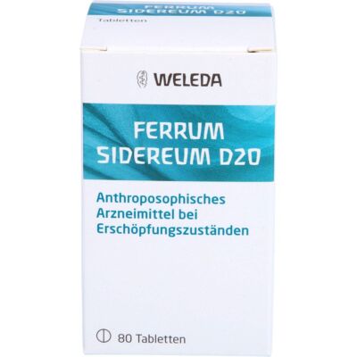 FERRUM SIDEREUM D 20 Tabletten 80 St PZN00764594
