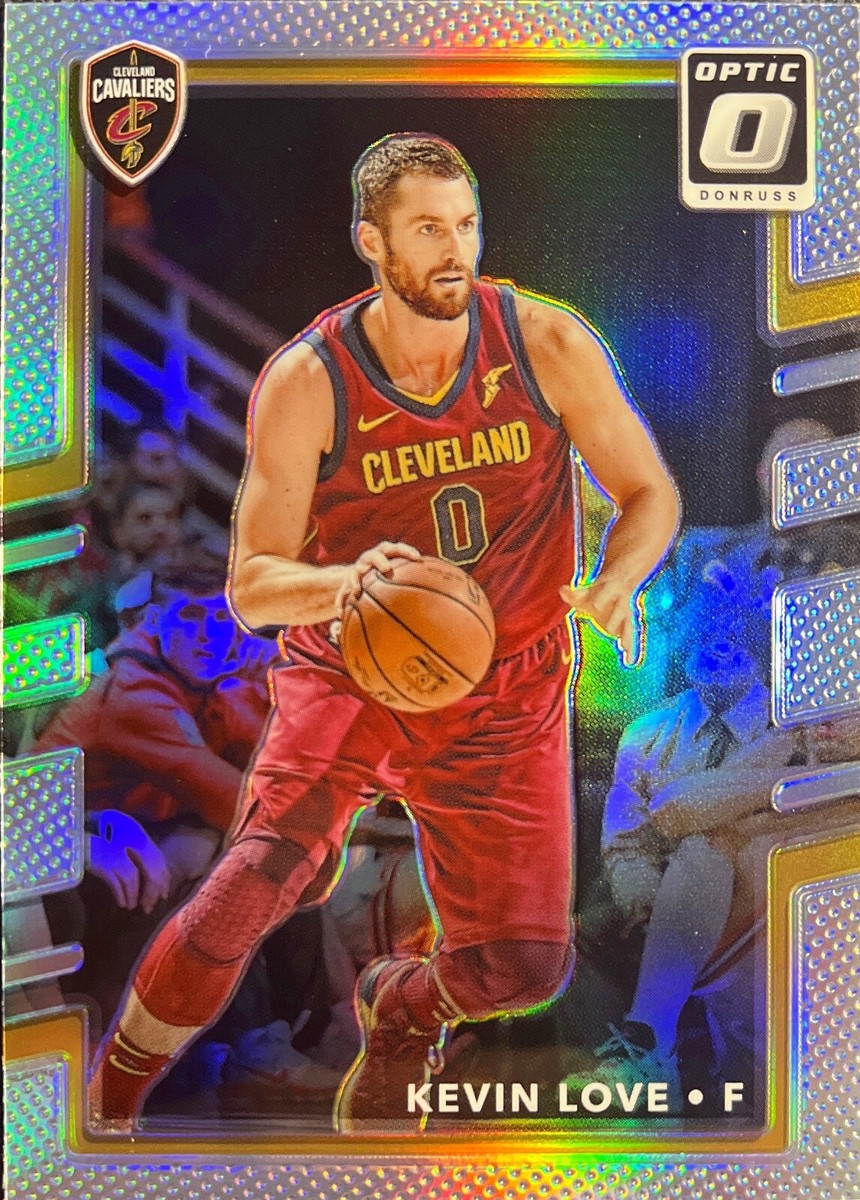 Kevin Love Donruss Optic 17-18 #28 Silver Holo Prizm Cleveland
