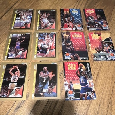 Fleer SkyBox NBA Schoolyard Stars 1993 Basketball Trading Card Lot
