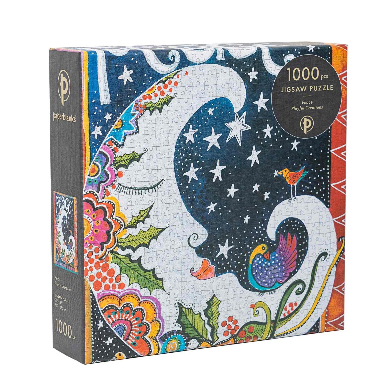 9781439798553 Puzzle 1000 Paperblanks Peace PA9855-3 Paperblanks
