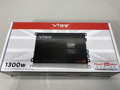 Vibe POWERBOX 650.1M-V5   1300 Watts Mono Subwoofer Amplifier