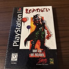 Loaded (Sony PlayStation 1, 1996) Long box Complete In Box Tested