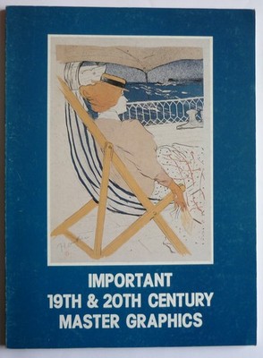 KATALOG IMPORTANT 19th & 20th CENTURY GRAPHICS SPRING 1983 ENGLISCH