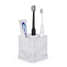 Toothbrush Holders for Bathrooms, 3 Slots Kids Countertop Silicone Electric T...