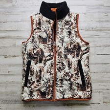 Columbia Kids Youth Archer Ridge Reversible Vest Hunting Casual MED 10-12