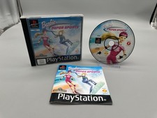 Thumbnail of ebay&reg; auction 168200222005 | Barbie Super Sports PS1 KOMPLETT Sony PlayStation Black Label