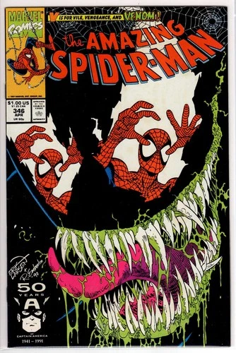 The Amazing Spider-Man #346 (1991) 9.4 NM