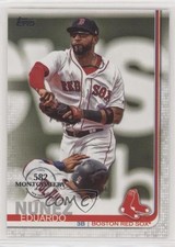 2019 Topps Factory Set 582 Montgomery Club Eduardo Nunez #407 fm0