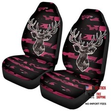 Hunting Camo Deer Print Car Seat Cover For Men Hunting Camo Deer Pink Hunting Camo Deer Print Car Seat Cover For Men Hunting Camo Deer Pink
