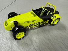 Kyosho Caterham Super Seven Diecast Model Car Yellow JPE 1:18