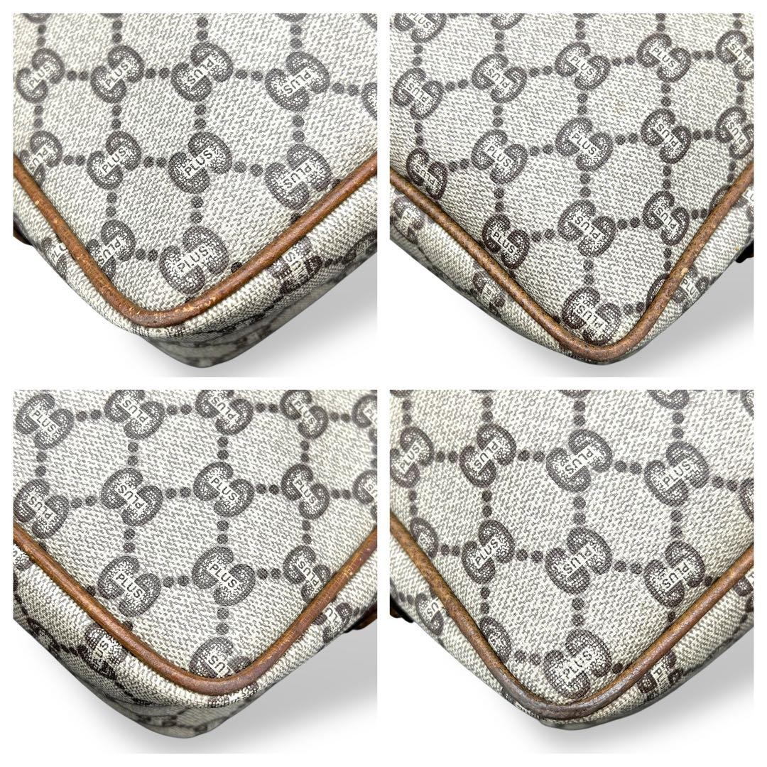 Rare GUCCI Shoulder Bag PVC GG Pattern Beige Japan C-251116-16 thumbnail 17