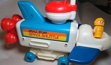 Tomy Space Shuttle, Small Stuff, 1980's, Retro Toys, Incomplete, Vintage