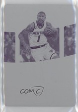 2022-23 Noir Freeze Frame Signatures Printing Plate Magenta 1/1 Obi Toppin 7n6