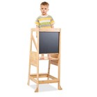Lernturm Kletterhilfe Lernstuhl Hocker Kids Hochstuhl Kinder Hochstuhl