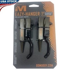 7in Multi Hanger Treestand Hook 2PK Ultra Quiet Durable Gear Organizer New