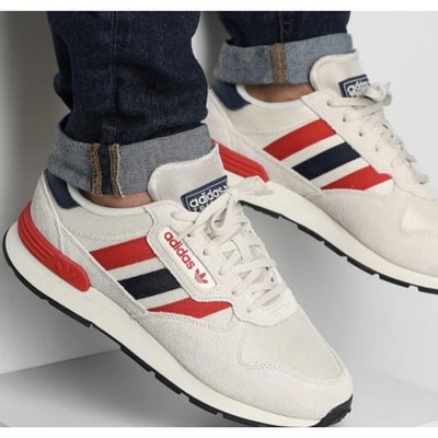 NEW ADIDAS ORIGINALS Men's 13 Treziod JQ9042 Red, Alumin, Blue
