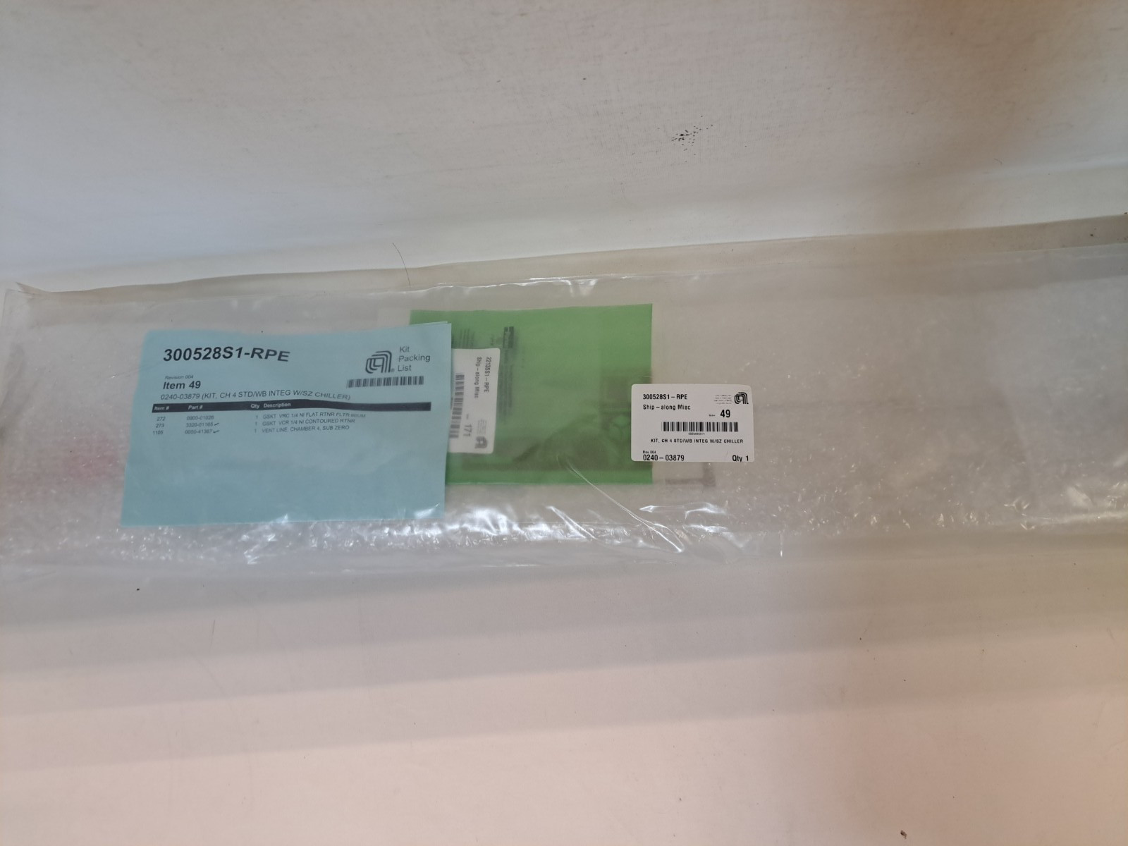 Applied Materials AMAT 0240-03879 Kit Chamber 4 Integration SZ Chiller Partial