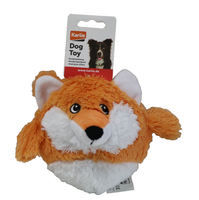 Karlie Moppelchen Fuchs Fossy, Hundespielzeug, PlüSch, Orange, 22X14X14 Cm