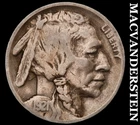 1921 Buffalo Nickel - Scarce  Semi-key  Better Date  No Reserve  #i5993