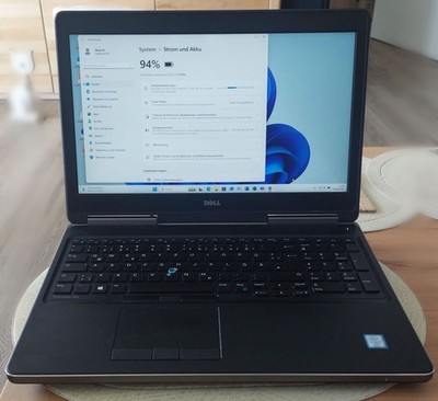 Dell Precision 7520, 15,6'', i7-6820HQ, 32 GB RAM, 512 GB SSD, Win 11 Pro, Office