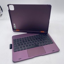 Typecase KB201-110 Keyboard Case iPad Purple 360 Rotating Trackpad Bluetooth