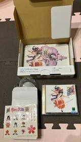 Sega Saturn Sakura Wars 1 2 Limited Edition Pocket Set Card Bonus