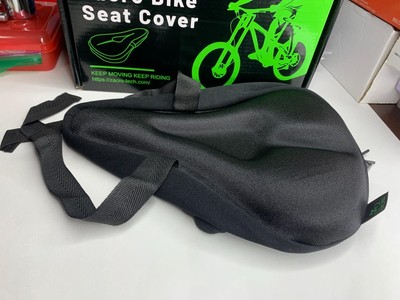 Zacro Bike Seat Cover ZBS02 Black Silicone Sponge Lycra Fabric In Original Box