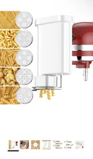 Gourmet Pasta Press,Pasta Attachment for Kitchenaid Stand Mixer,Kitchen aid Past