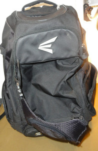 EASTON WALKOFF ELITE BASEBALL SOFTBALL HEAVY DUTY HELMET BLACK BAG BACKPACK
