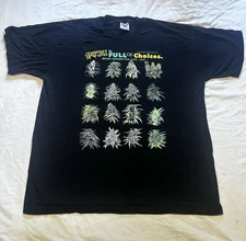 VTG High Times Cannabis Cup 2000-2001 Katsu T-Shirt XL Amsterdam Rare Y2K Black