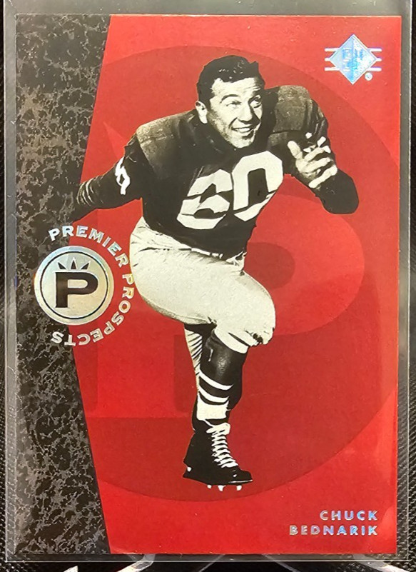 2008 Sp Rookie Edition Chuck Bednarik #383 Philadelphia Eagles